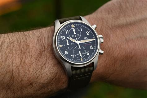 iwc spitfire chronograph replica|iwc spitfire vs mark xx.